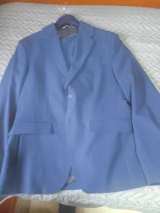 Traje Zara Azul Completo (46 y 36)