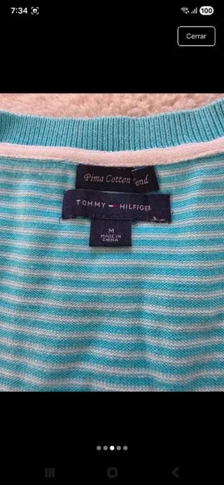 Jersey Tommy Hilfiger Rayas Talla M