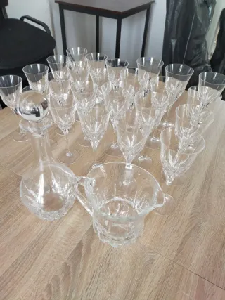 Bicchieri in cristallo