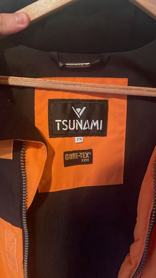 Chaqueta Esquí Club Candanchú Naranja/Negra