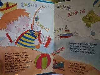 La tabla de multiplicar en verso