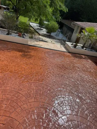 Suelos de hormigón impreso