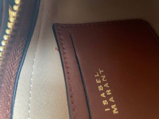 Bolso Isabel Marant Marrón Tachuelas