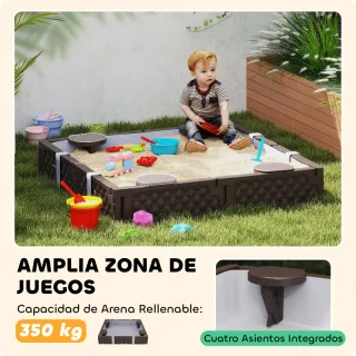 Arenero infantil