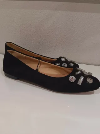 Bailarinas Sfera negras con pedrería