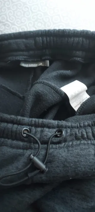 Pantalón chándal John Smith Hombre Negro/Gris L