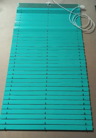 Persiana alicantina nueva con polea,montante,cuerd