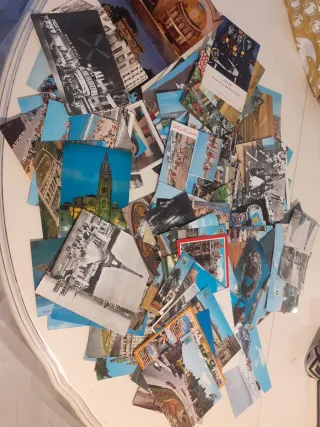 Lote de postales variadas