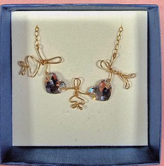 Collana Morbida Con Swarovski Collezione Family