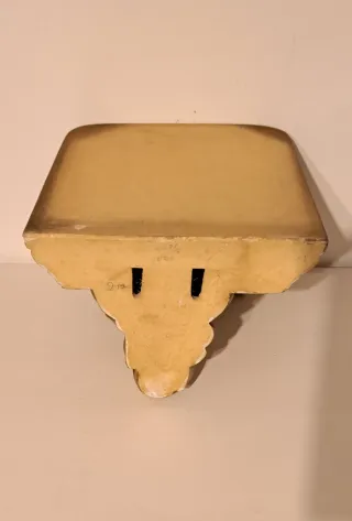 Ménsula Antigua Olot Pasta Madera Dorada