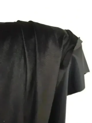 Tessuto in velluto nero
