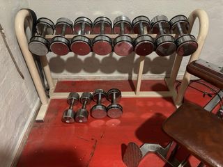 Rack Mancuernas Gimnasio