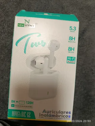 Auriculares New Science BF-12 Bluetooth