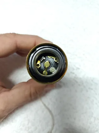 Portalampada Edison Ottone con Tirante