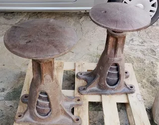 Antiguos topes de tren de