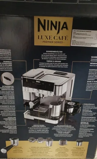 Cafetera Ninja Luxe Café Premier Series