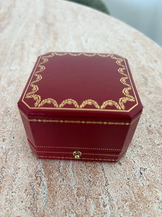 Caja Joyas Cartier Roja