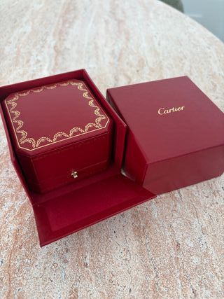 Caja Joyas Cartier Roja