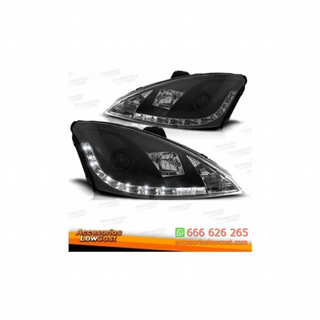 FAROS LUZ DIURNA NEGRO FORD FOCUS MK1 01-04