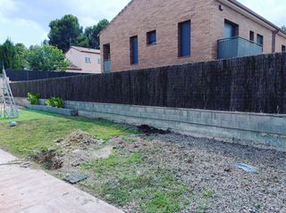 Reparación e instalación de vallas