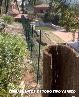 Reparación e instalación de vallas