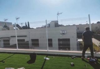 Reparación e instalación de vallas