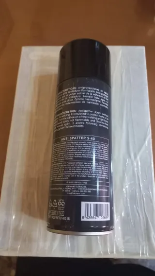 Sprays Antiproyecciones Anti Spatter S-40