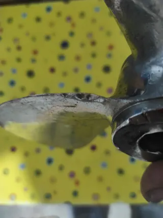 Hélice de bronce con baño protector