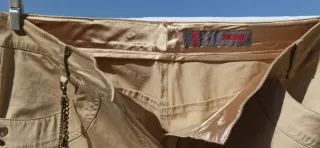 Pantalón Joluvi Beige + Pañuelo Naranja