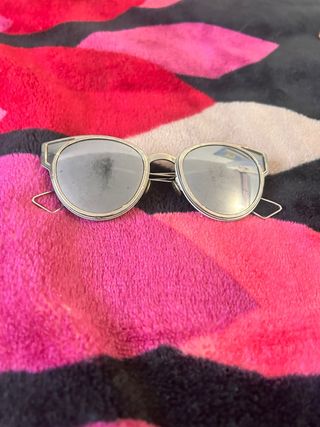 Gafas Christian Dior Plata verdaderas