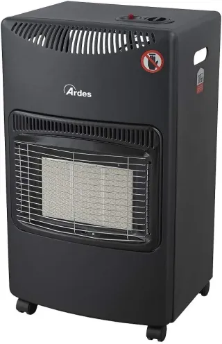 ARDES - AR382 BOXER Estufa de Gas con Bombona GPL de Infrarrojos 3 Potencias