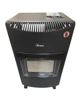 ARDES - AR382 BOXER Estufa de Gas con Bombona GPL de Infrarrojos 3 Potencias