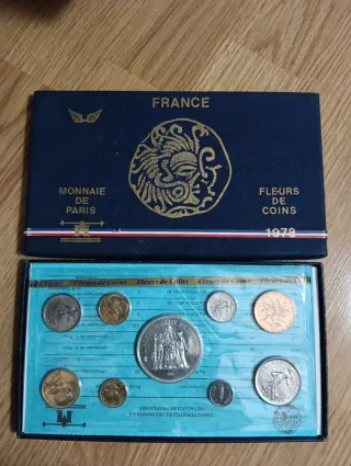 Set de Monedas Francia 1978