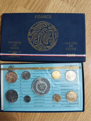 Set de Monedas Francia 1978