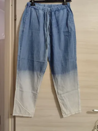Pantaloni estivi effetto tie-dye