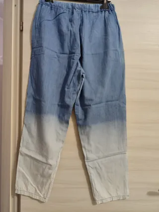 Pantaloni estivi effetto tie-dye