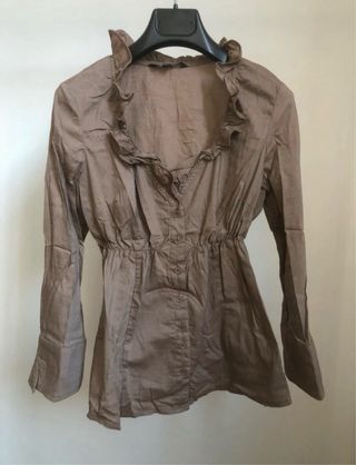 Camicia Tally Weijl marrone