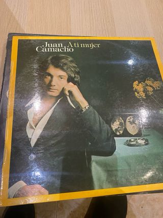 Colección 10 de vinilos LP de música.