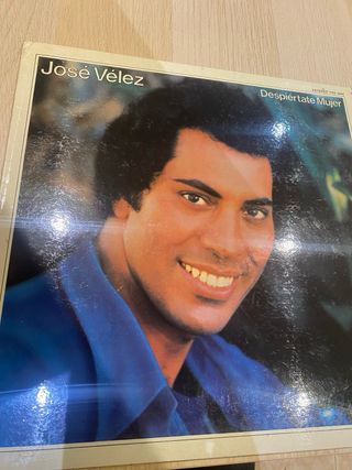 Colección 10 de vinilos LP de música.