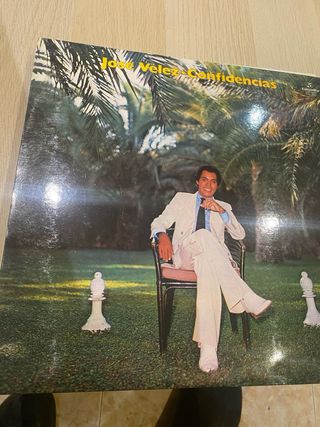 Colección 10 de vinilos LP de música.