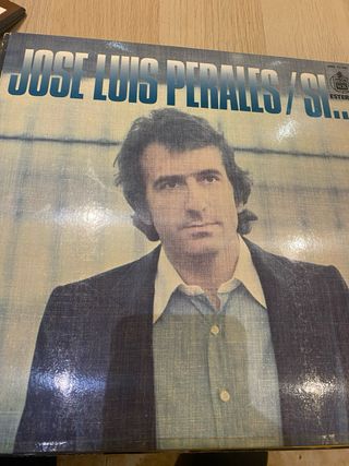 Colección 10 de vinilos LP de música.