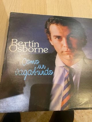 Colección 10 de vinilos LP de música.