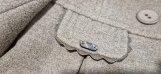 Abrigo gris talla 24 Casi sin uso