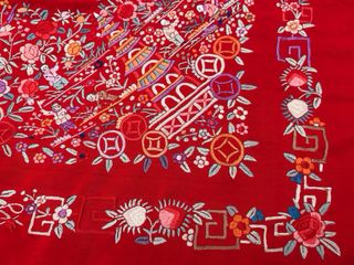 MANTÓN MANILA CANTONÉS FINES S.XIX. COLECCIONISTAS