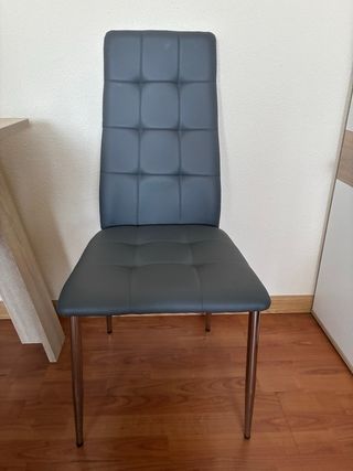 Sillas de comedor grises (3) - ESCUCHO OFERTAS