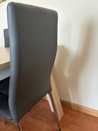 Sillas de comedor grises (3) - ESCUCHO OFERTAS