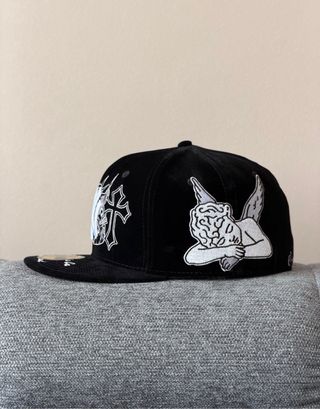 Gorra New Era NY Negra en terciopelo