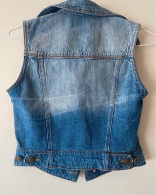 Chaleco vaquero vintage Talla :M pero es una S