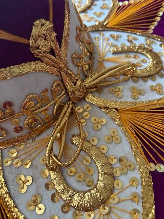 Gorro Mexicano Charro Bordado Dorado