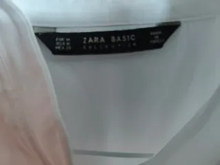 Camisa Zara Blanca